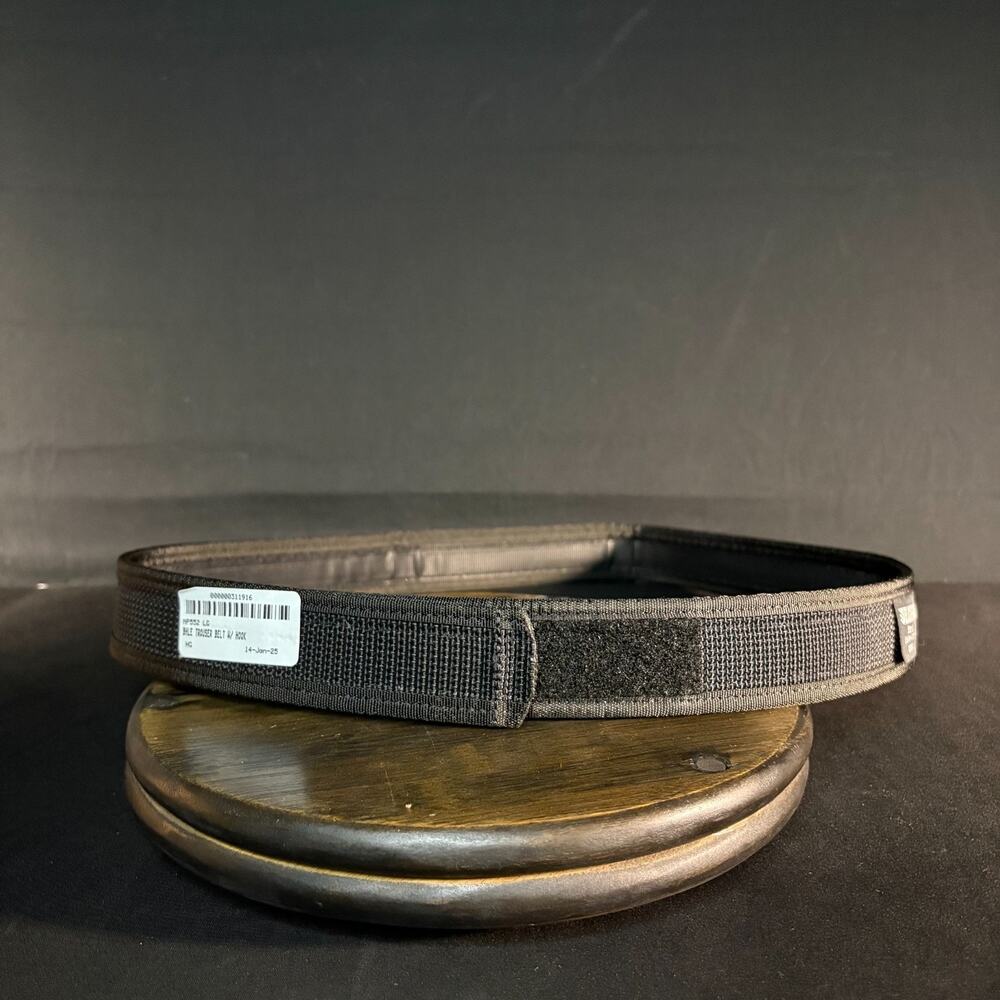 Blackhawk Inner Duty Belt Size Large Hook Lined Trouser Black Molded Nylon NP552